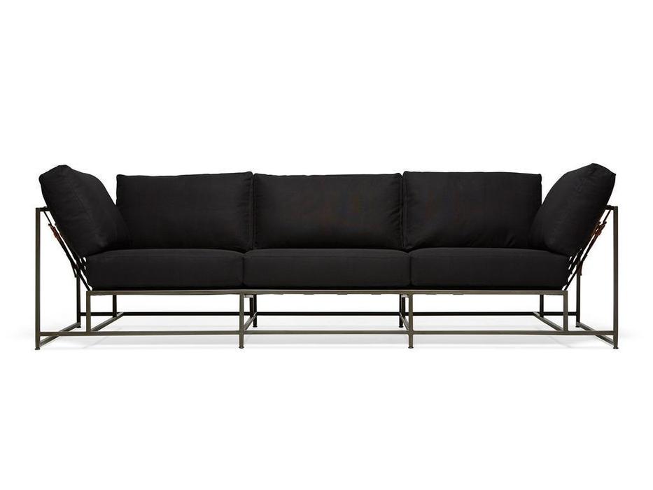 The Sofa: Loft: диван 3-х местный Комфорт (черный)