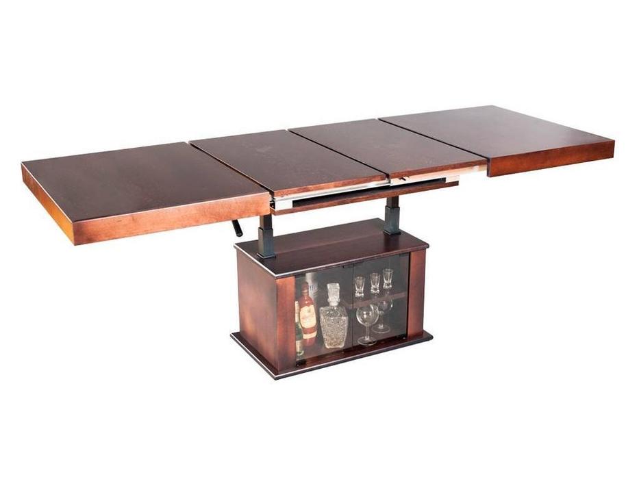 Optimata: стол-трансформер  с баром (темный венге)