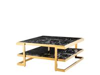 Eichholtz: Faux Marble: стол журнальный  (металл, мрамор)