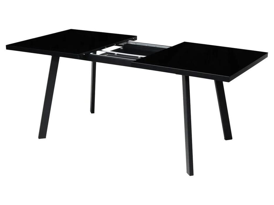 Megapolis: Фин: стол обеденный  раскладной (черный)