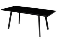 Megapolis: Фин: стол обеденный  раскладной (черный)