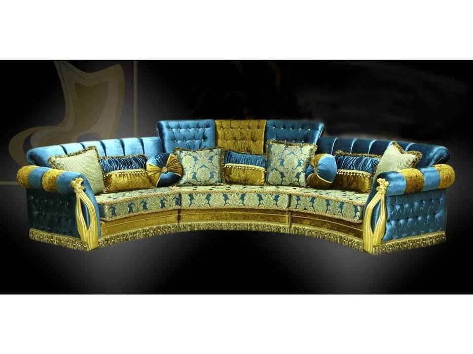 Ustie: Валенсия: диван эркерный (ткань)