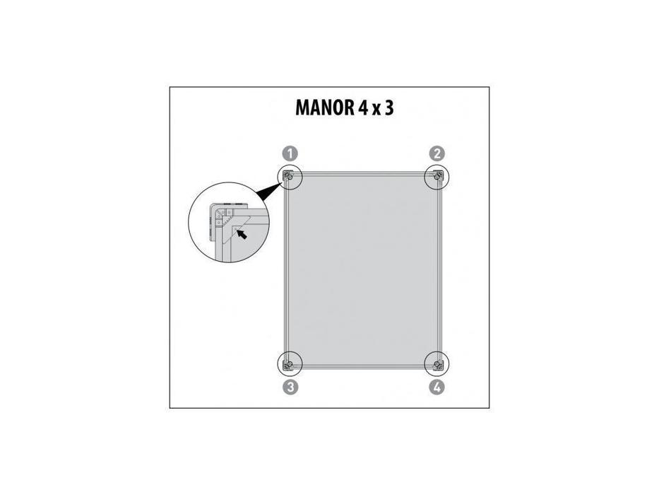 Keter: Manor: сарай пластиковый 4х3 (серый)