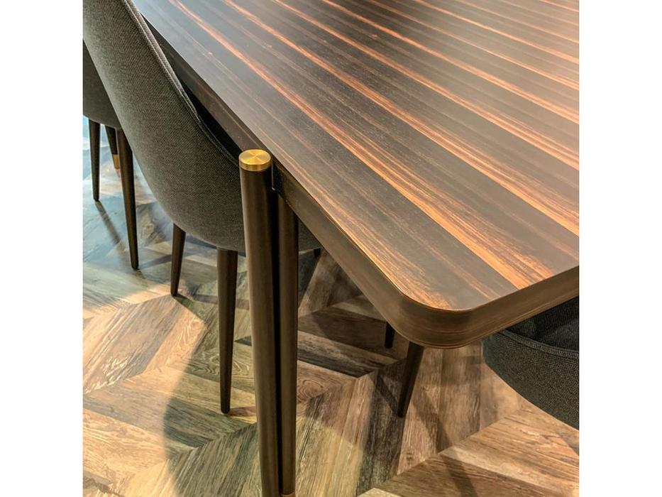 Mod Interiors: Benissa: стол обеденный  (эбеновое дерево)