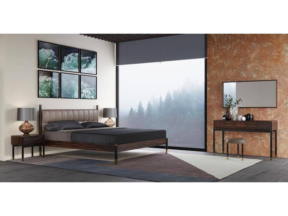 Mod Interiors: Benissa: кровать 180х200  (эбеновое дерево)