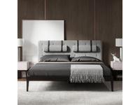 Mod Interiors: Marbella: кровать 180х200  (серый, орех W)