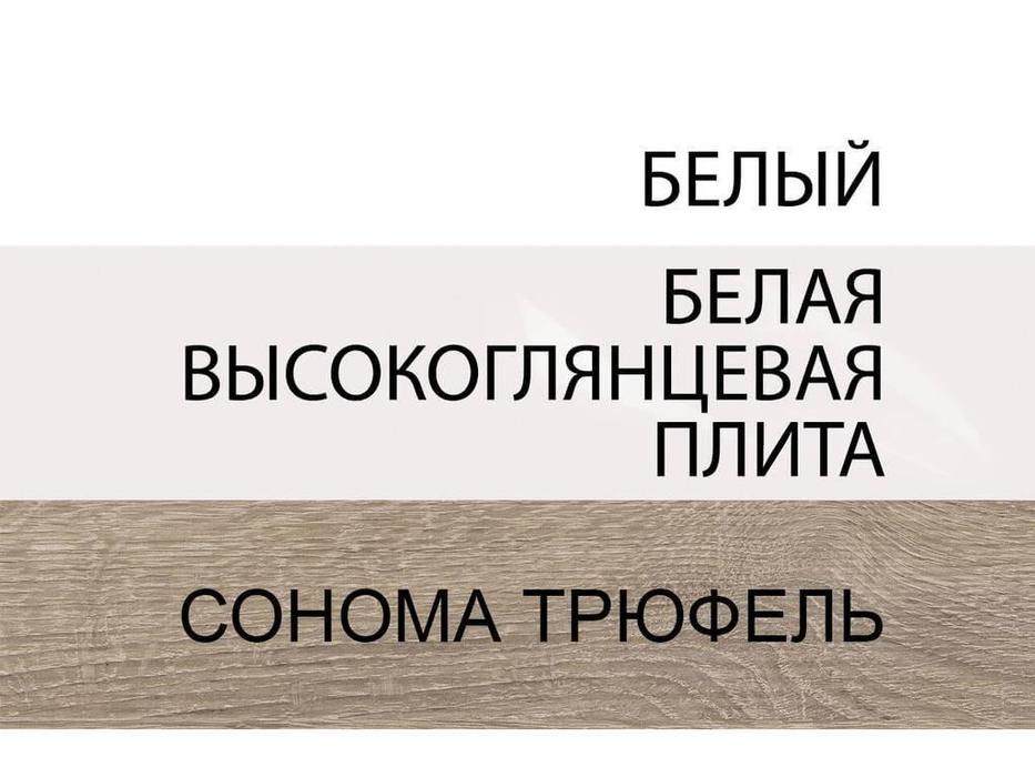 Anrex: Linate: шкаф 2 дверный (белый, сонома)