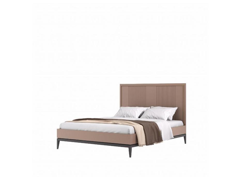 RFS: Ницца: кровать двуспальная 140х200  (пудровый)