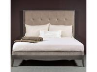 RFS: Монте-Карло: кровать 160х200 с мягким изголовьем (дуб дымчатый, пепельный)