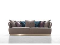Goldconfort: Ulisse: диван 2 местный (золото, ткань)