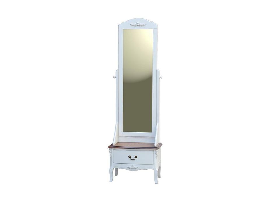 CUF Limited: White Rose: зеркало напольное  D71 M01 (белый)