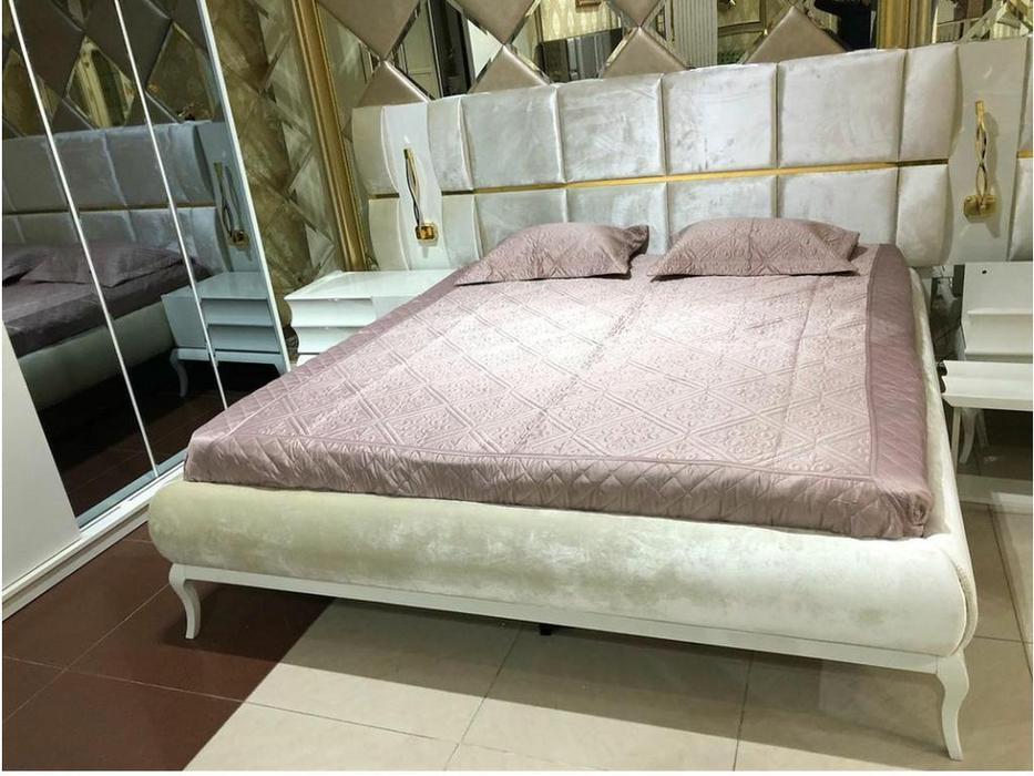 FurnitureCo: Бианко: кровать двуспальная  180х200