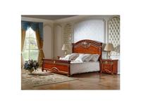 FurnitureCo: Атанасия: кровать двуспальная  180х200 (орех)