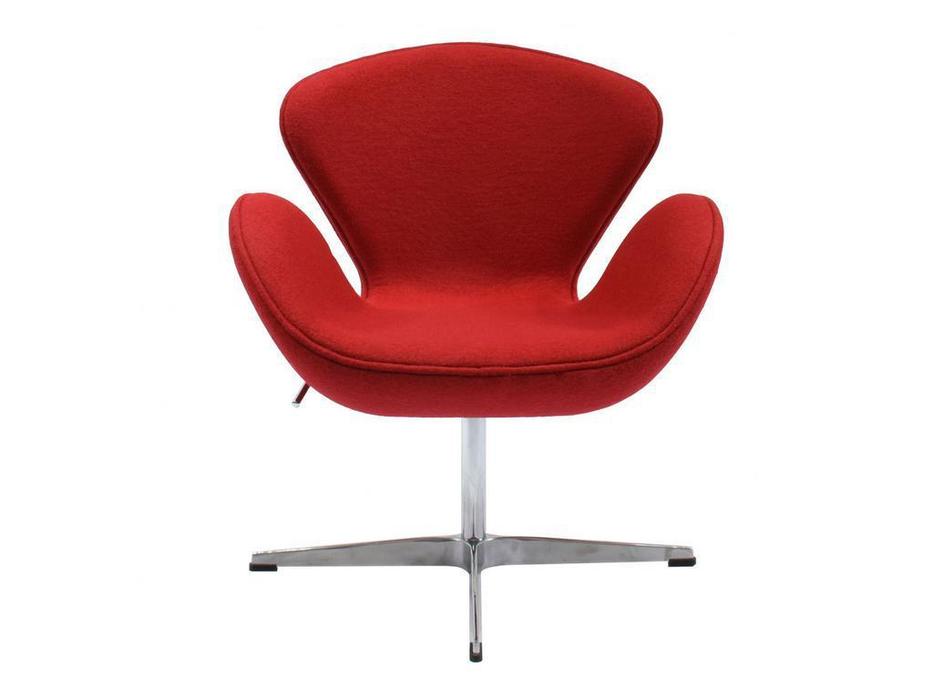 Bradexhome: Swan Chair: кресло  (красный)