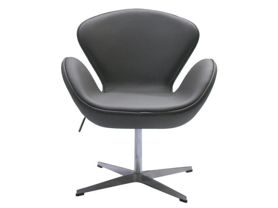 Bradexhome: Swan Chair: кресло  (серый)