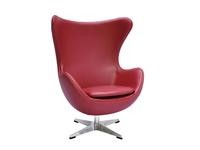 Bradexhome: Egg Chair: кресло  (красный)