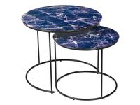 Bradex: Tango: набор столов кофейных  (темно синий)