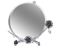 Bogacho: Роза Прованса: зеркало настольное  (серебро)