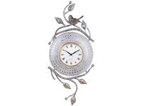 Bogacho: Терра Флер: часы настенные  (серебро)