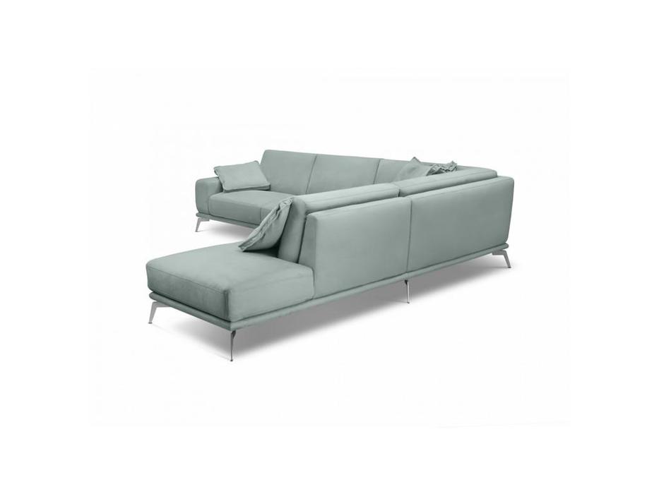 Optimum: AG10: диван угловой с оттоманкой (ткань)