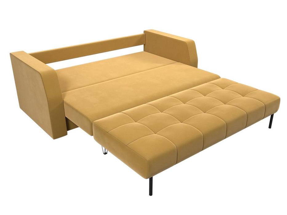 Лига Диванов: Малютка: диван 3-х местный (желтый)