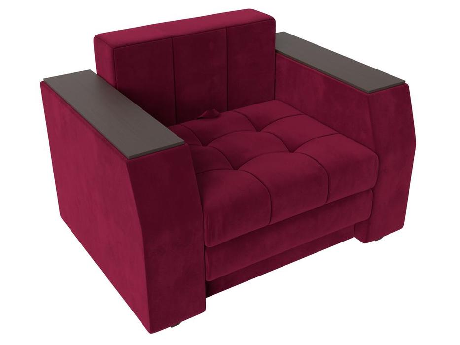 Лига Диванов: Атлантида: кресло-кровать (бордовый)