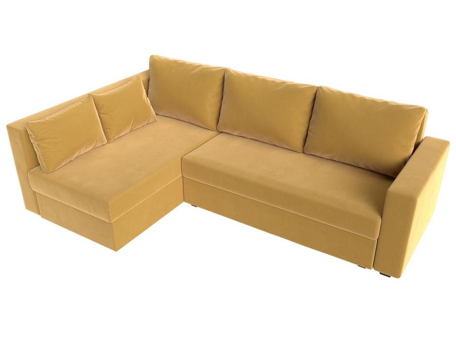 Лига Диванов: Мансберг: диван угловой (желтый)