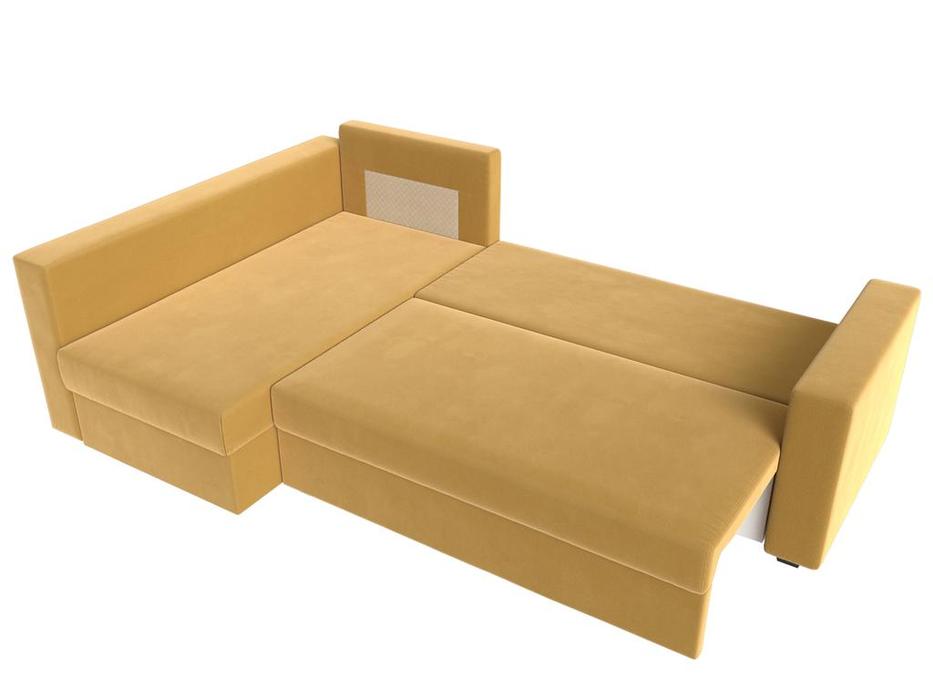 Лига Диванов: Мансберг: диван угловой (желтый)