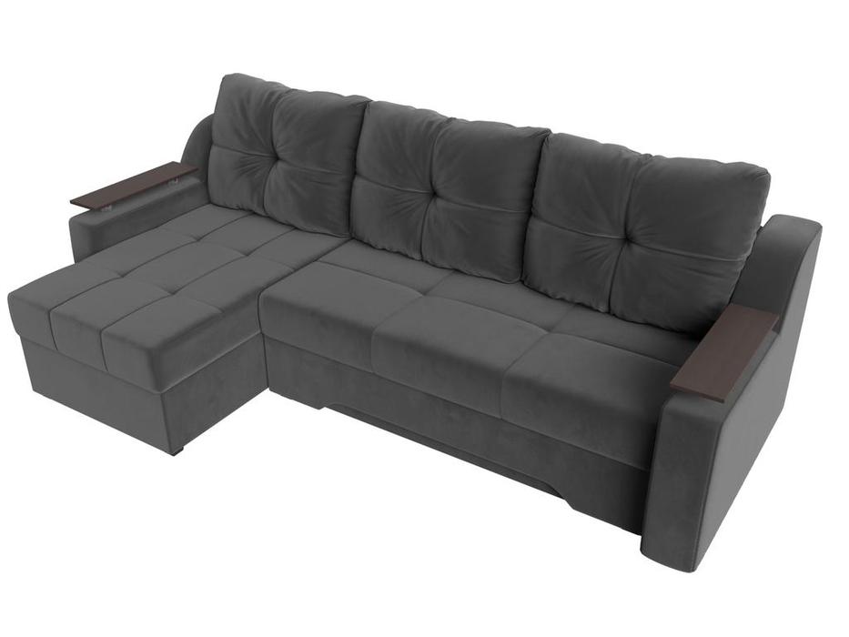 Лига Диванов: Сенатор: диван угловой (серый)