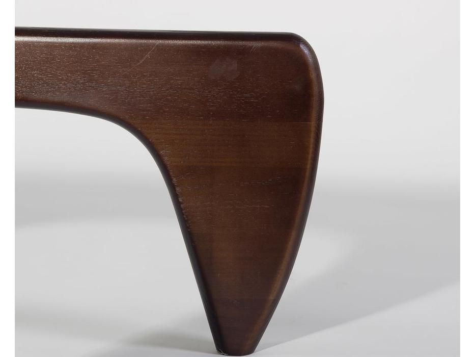 STG: Isamu Noguchi Coffee Table: стол журнальный  (стекло, коричневый)