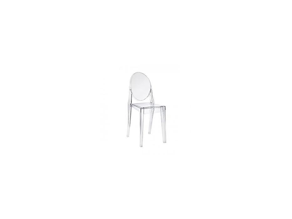 STG: Victoria Ghost Slim: стул  (прозрачный)