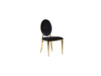 STG: Dior: стул мягкий  (черный)
