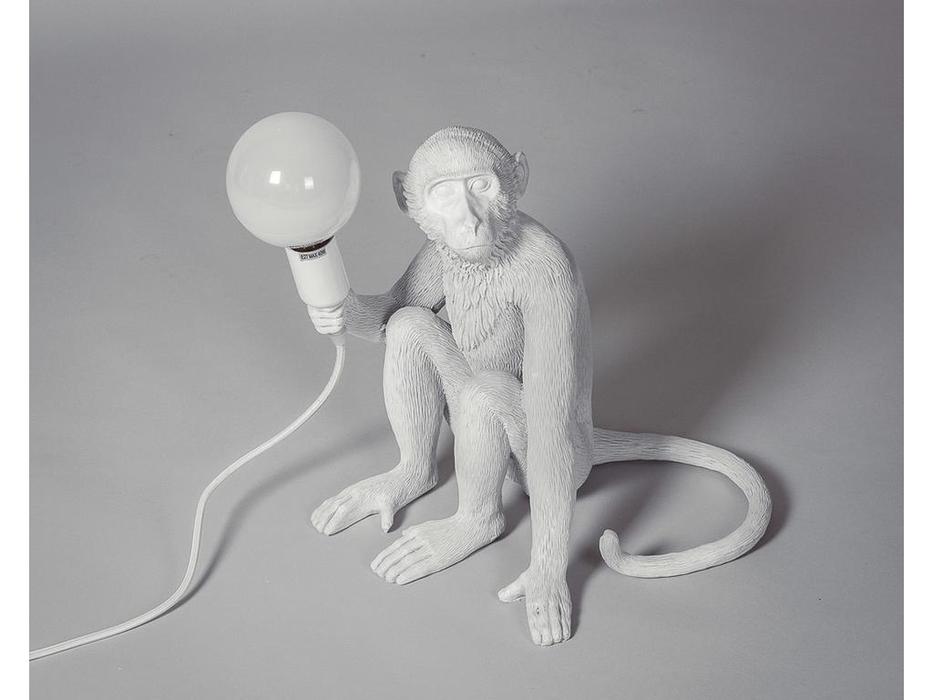 STG: The Monkey: лампа настольная  (белый)