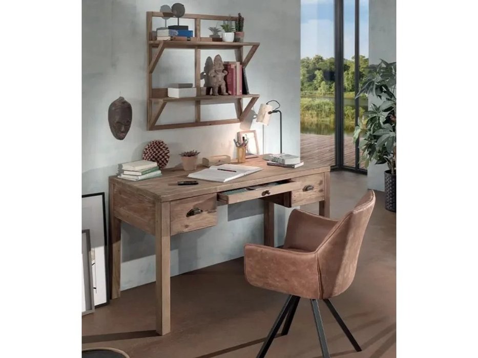 CUF Limited: Wooden Vintage Loft: стол письменный  (натуральный)
