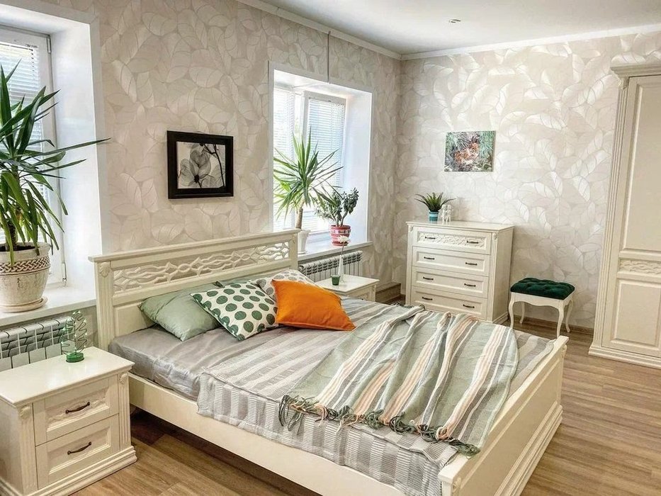 МастМур: Верона: кровать 160х200 (ваниль)