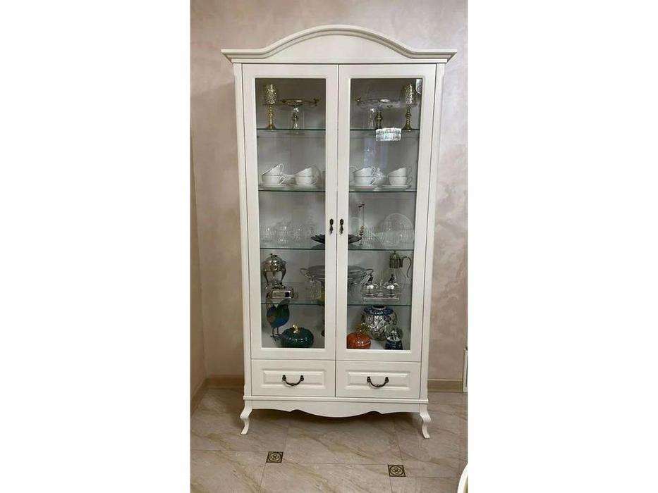 МастМур: Авиньон: витрина 2 дв (белый)