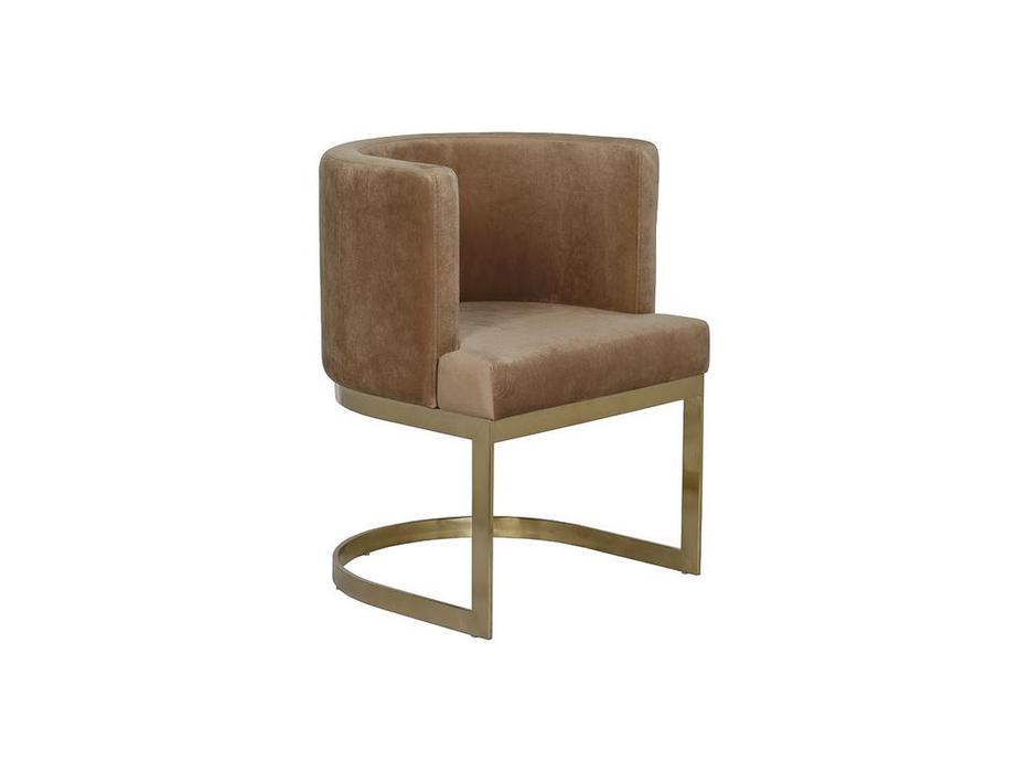 Garda Decor: стул мягкий  (коричневый)
