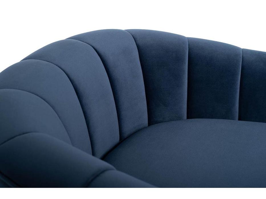 Garda Decor: GD: кресло  велюровое (темно синий)
