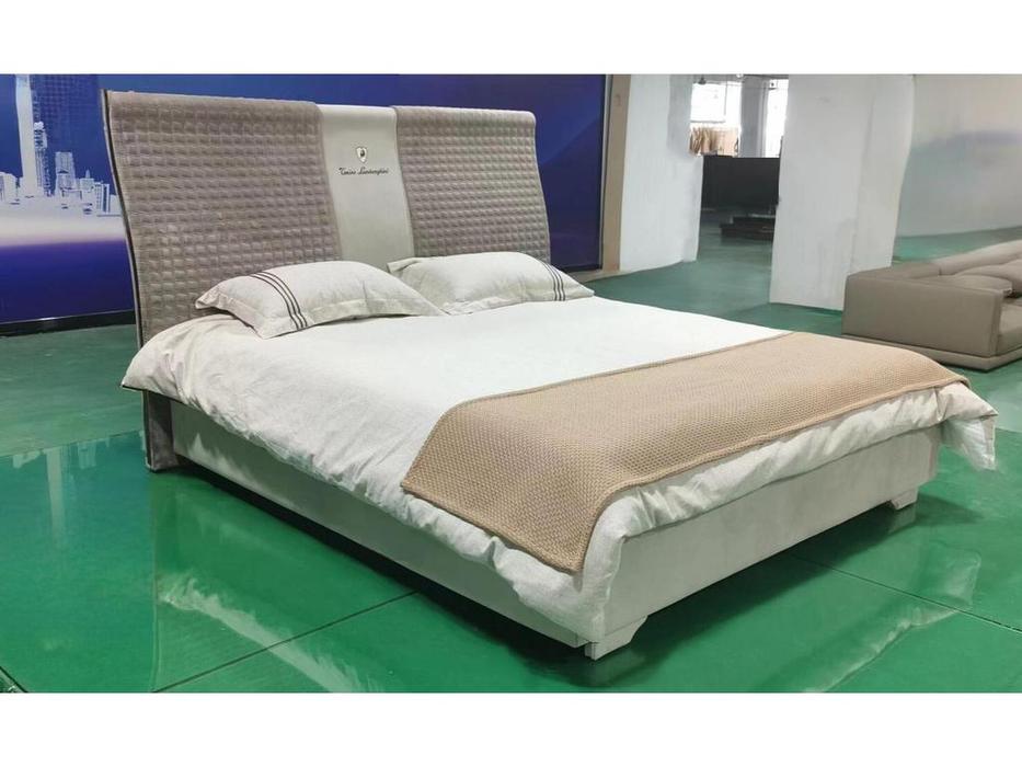 STG: Lamborghini: кровать мягкая 180х200  (серый)