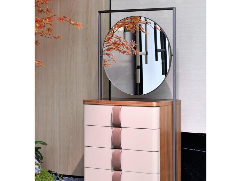 STG: Yang Chest of Drawers: комод с 6 ящиками и зеркалом (бежевый)