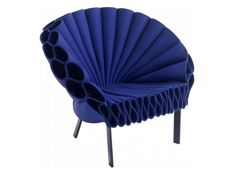 STG: Peacock: кресло на ножках  (синий)