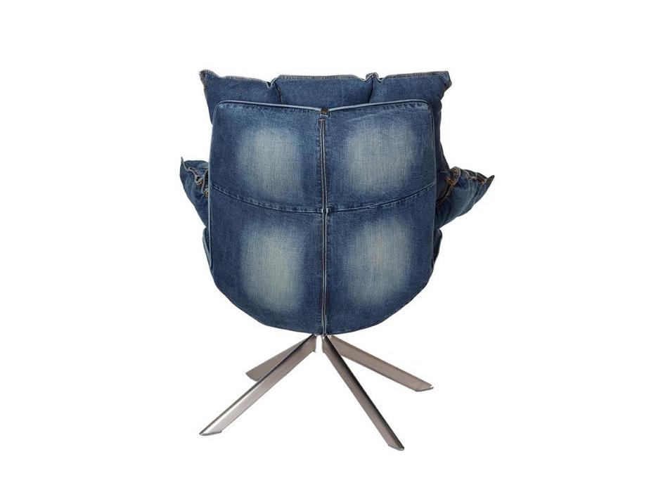 STG: Husk Jeans: кресло вращающееся  (синий)