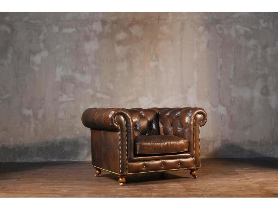STG: Chesterfield: кресло  (коричневый)
