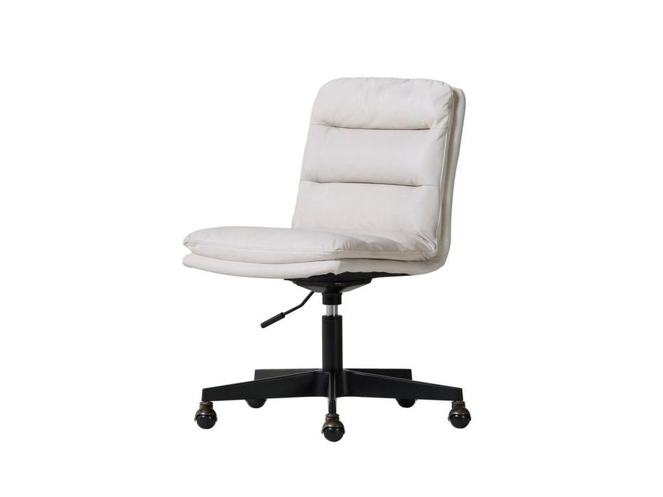 STG: RS235-A: кресло  на колесиках (белый, черный)
