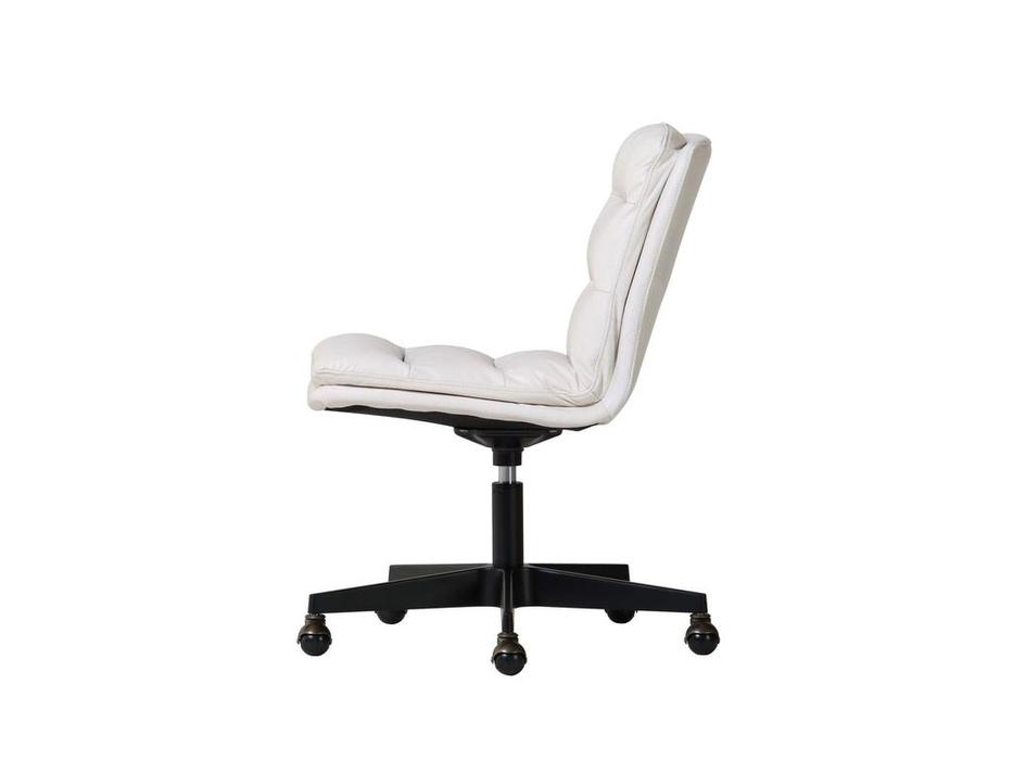 STG: RS235-A: кресло  на колесиках (белый, черный)
