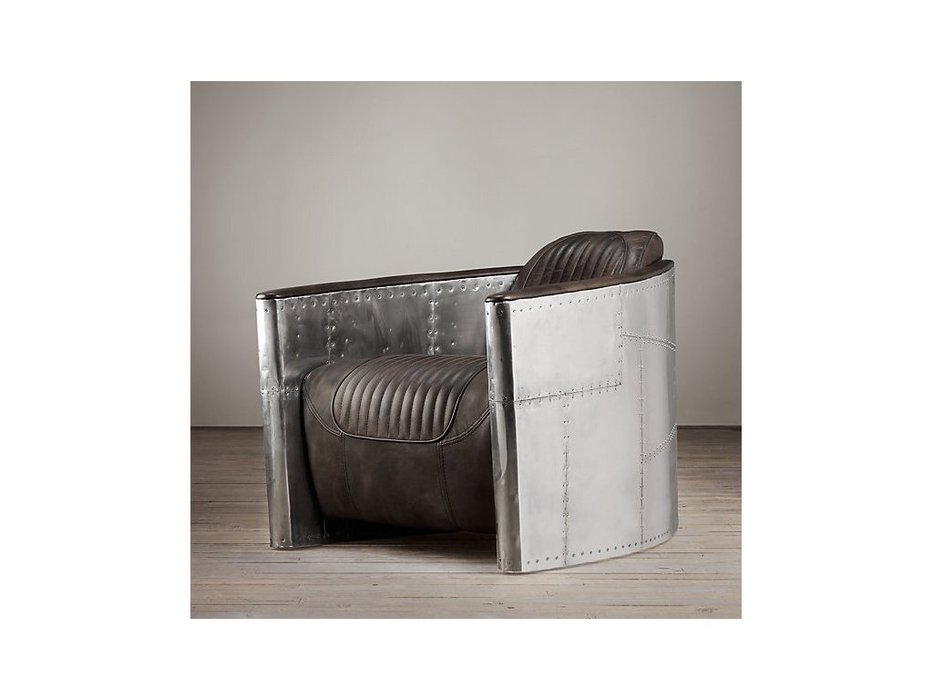 STG: Aircraft Armchair Original RS003-1: кресло  (серебро)