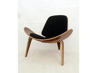 STG: Shell: кресло  (черный, янтарный)