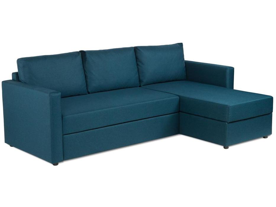 SweSt: Тилаус: диван угловой  (сине-зеленый)