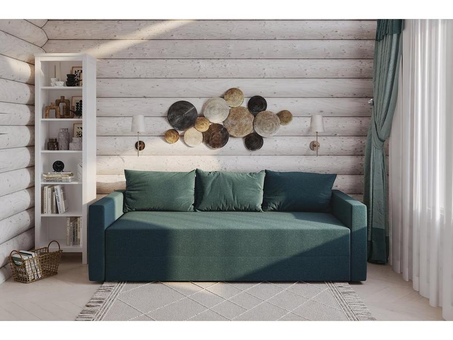 SweSt: Тойво: диван-кровать  (сине-зеленый)