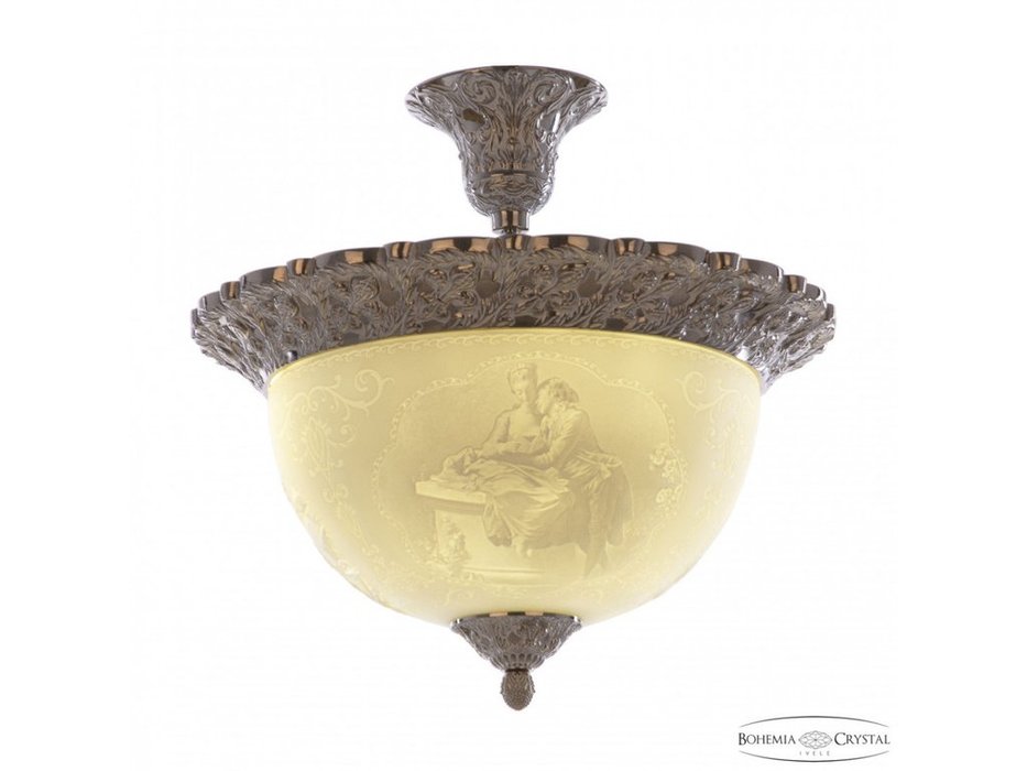 Bohemia Ivele Crystal: 7091P/39/FL NW Pair: люстра хрустальная (бронза)